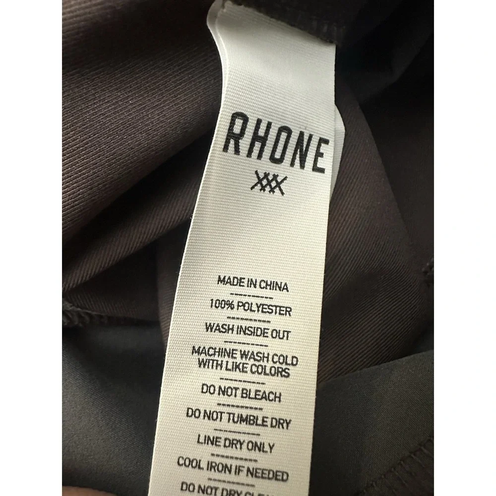 Rhône Gotham Pants Slim Thunderstorm Gray Size 38x32 Mens